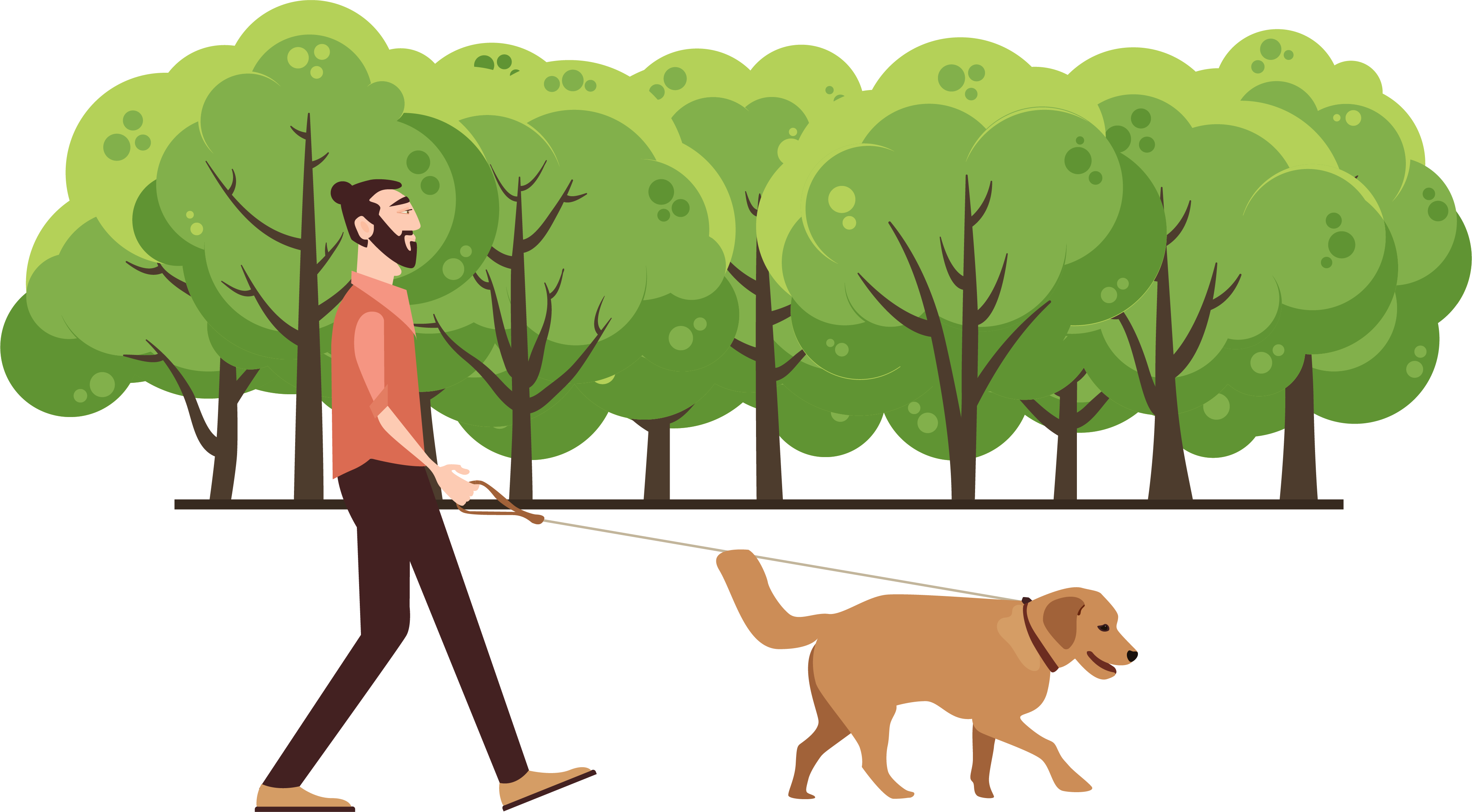 The dog likes the park. Человечек гуляет в парке. Прогулка с собакой в парке. Прогулка рисунок. Прогулка человечки.