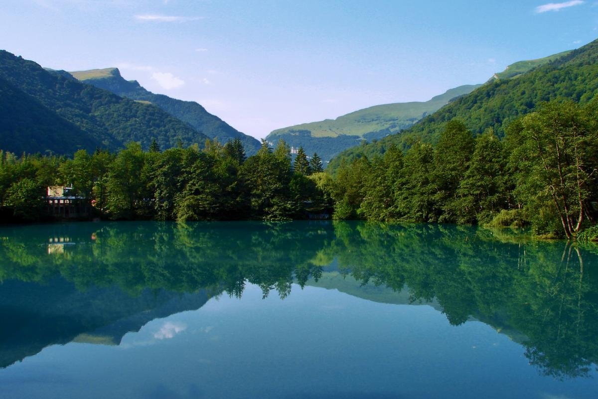Голубые озера Кабардино Балкария