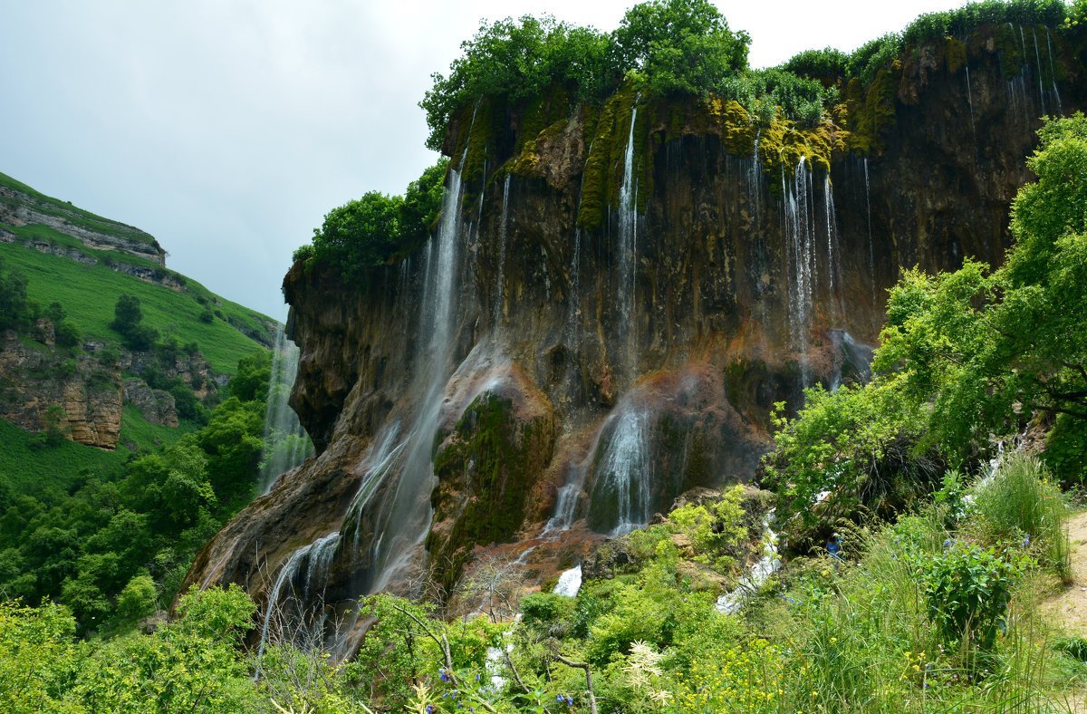 Царские водопады в Кабардино Балкарии - 77 фото