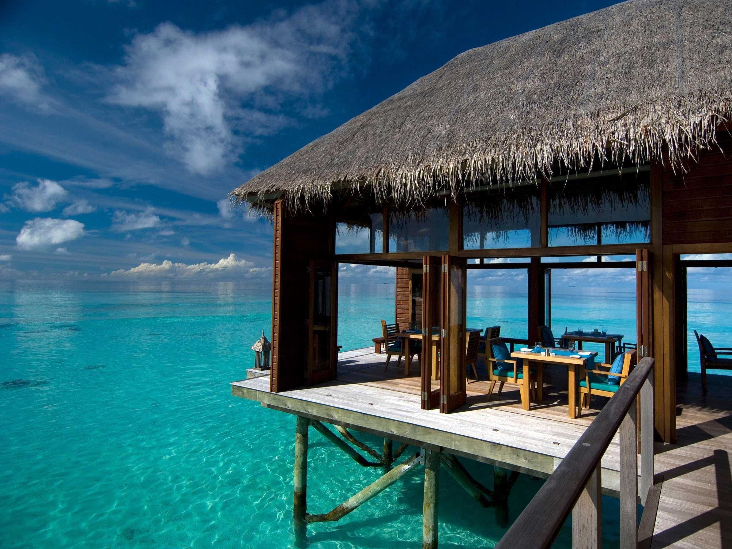 Красивые отели на море. Conrad Rangali Island, Мальдивские острова. Conrad Maldives Rangali Island 5*. Бунгало на Мальдивах. Conrad Maldives Rangali Island (Рангали, Мальдивы).