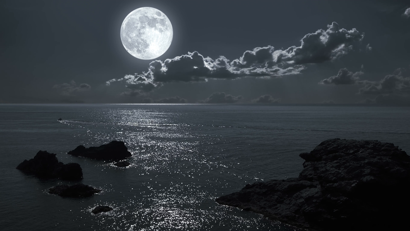 Ночное море. Ночь в море. Лунная ночь. Луна над морем. Моря океаны луны