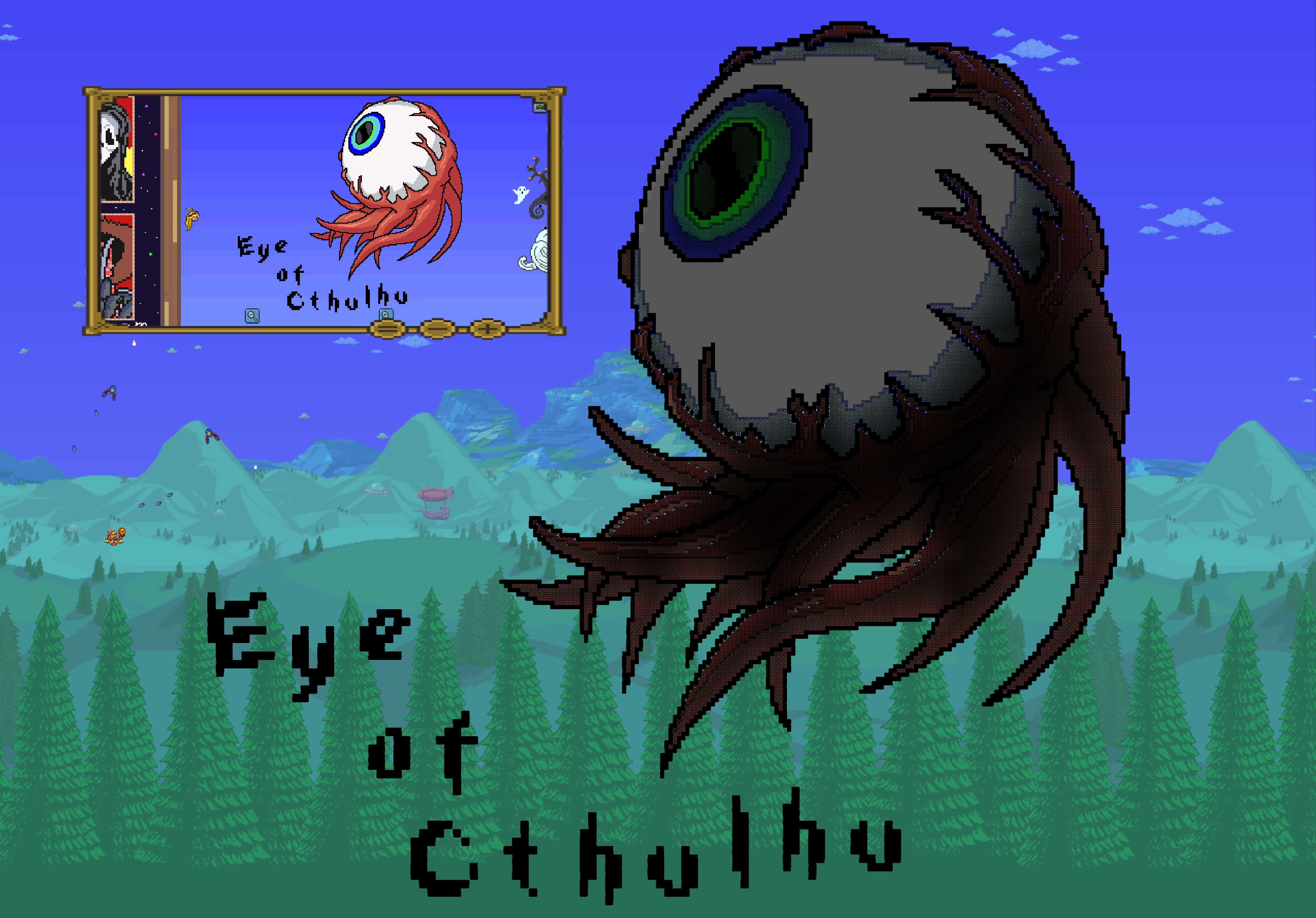 The eye of cthulhu in terraria фото 5