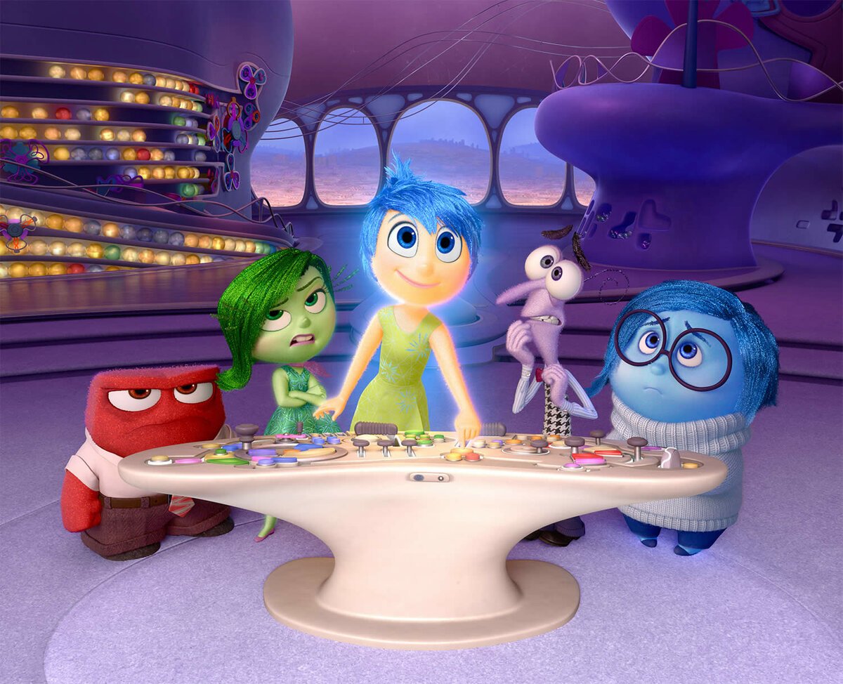 Головоломка 2 со всеми персонажами. Головоломка / inside out (2015). Головоломка Пиксар.