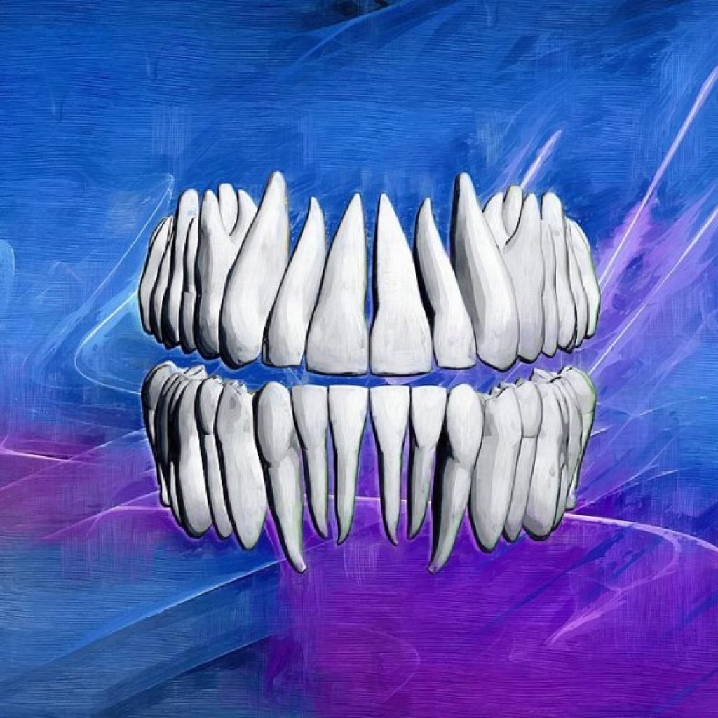 Зубы абстракция