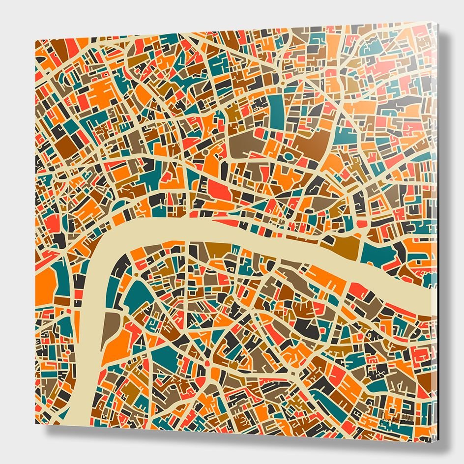 Абстрактная карта города