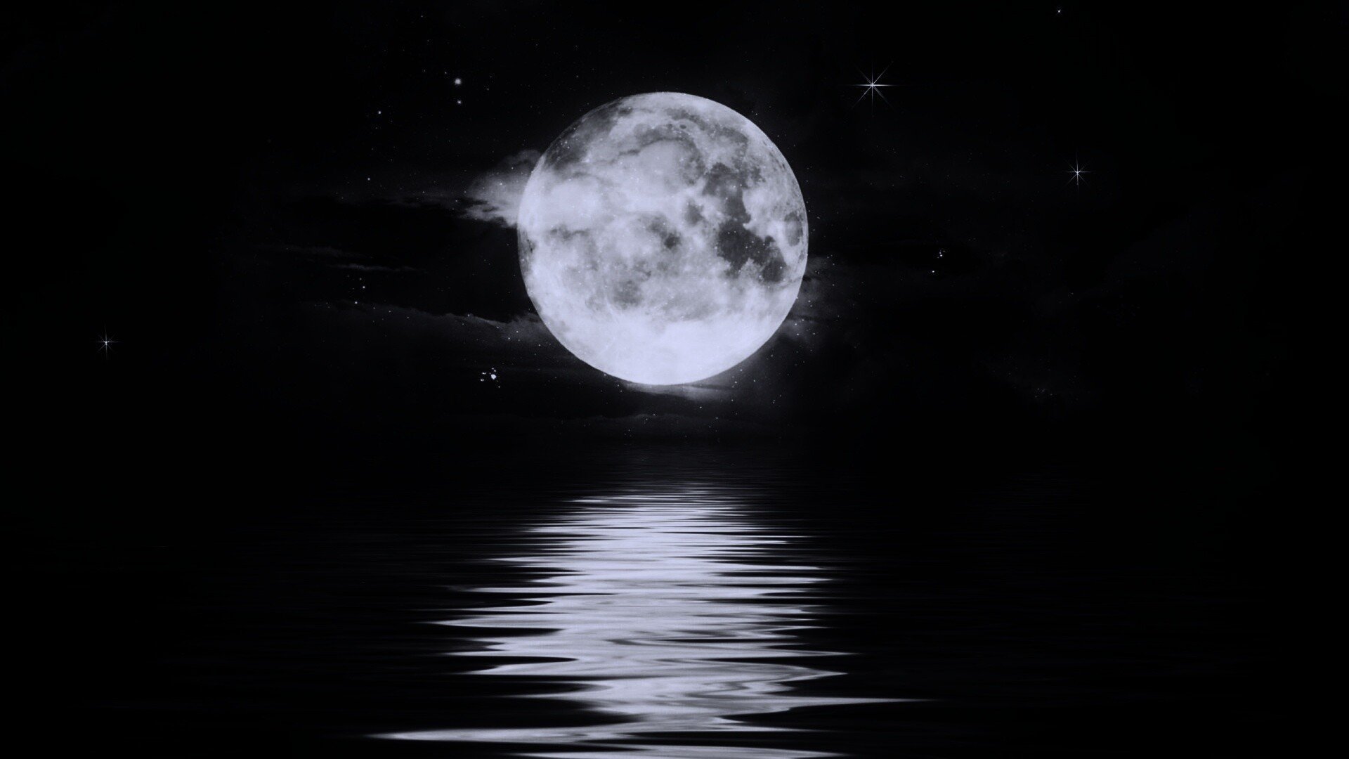 Ночь полная звезд. Луна. Лунная ночь. Черная Луна. Луна на темном фоне.
