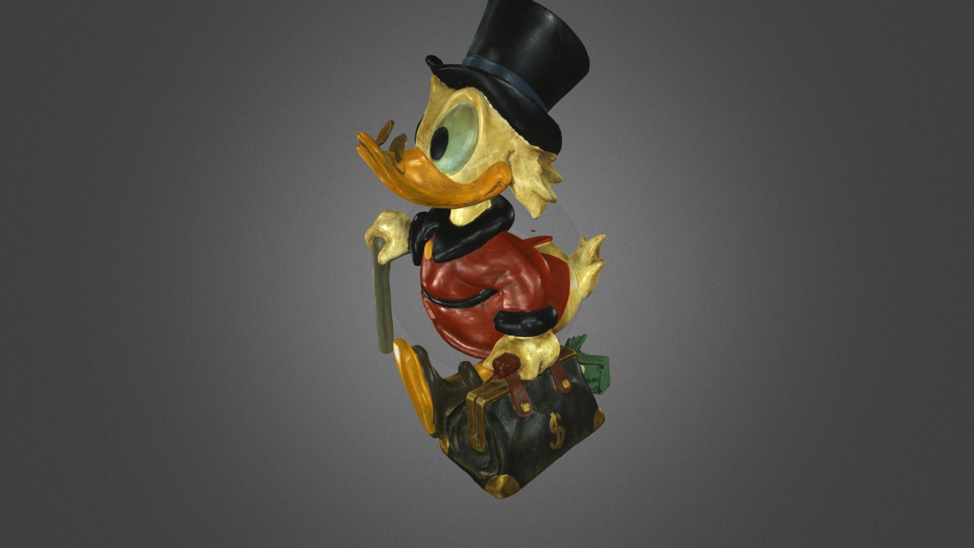 Макдак обои. Скрудж макдак 3d. Скрудж макдак 3д модель. Скрудж MCDUCK Gold.