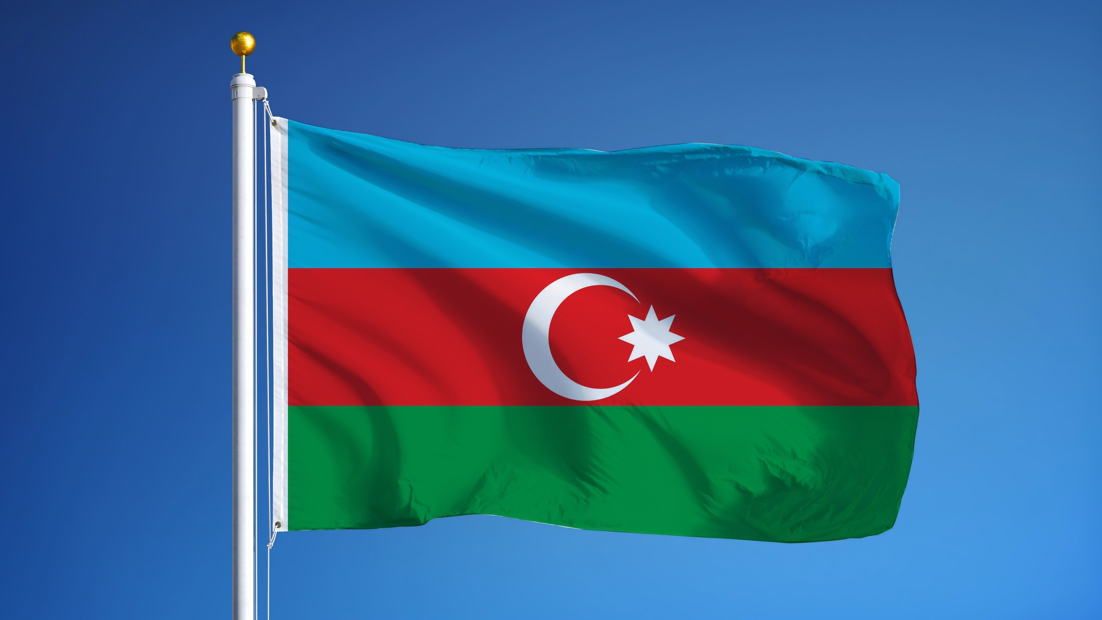 Азербайджан вступил. Азер флаг Азербайджана. Азербайджан столица и флаг. Республика Азербайджан Флан. Развивающийся флаг Азербайджана.