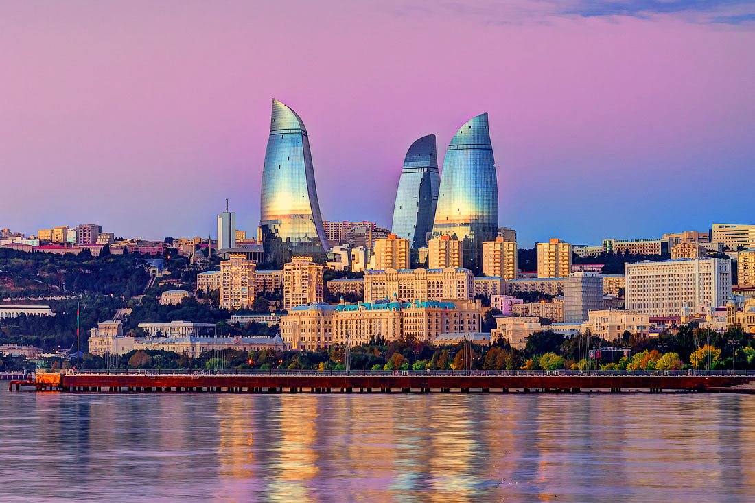 Столица Азербайджана город Баку