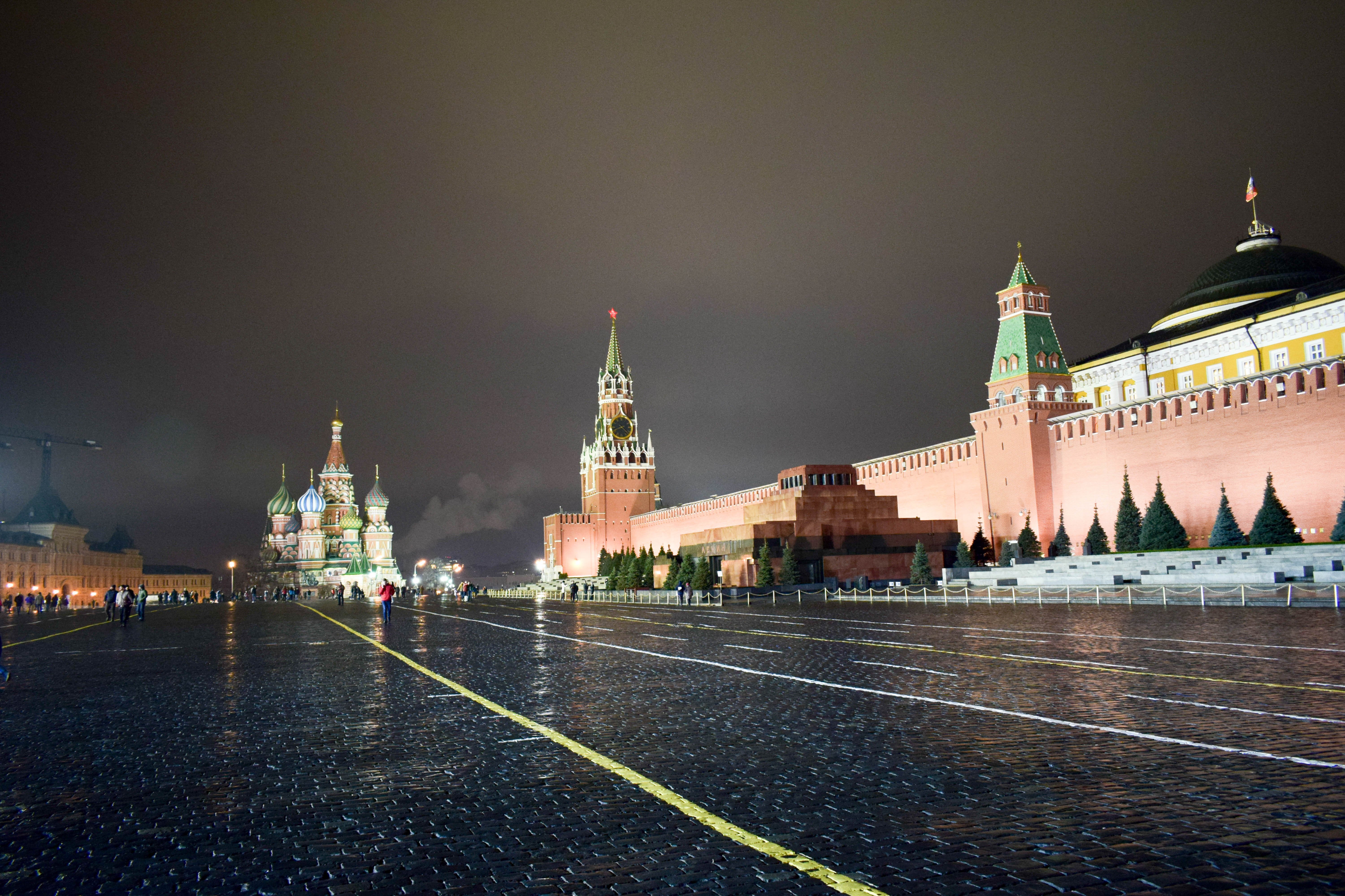 Московский Кремль и красная площадь