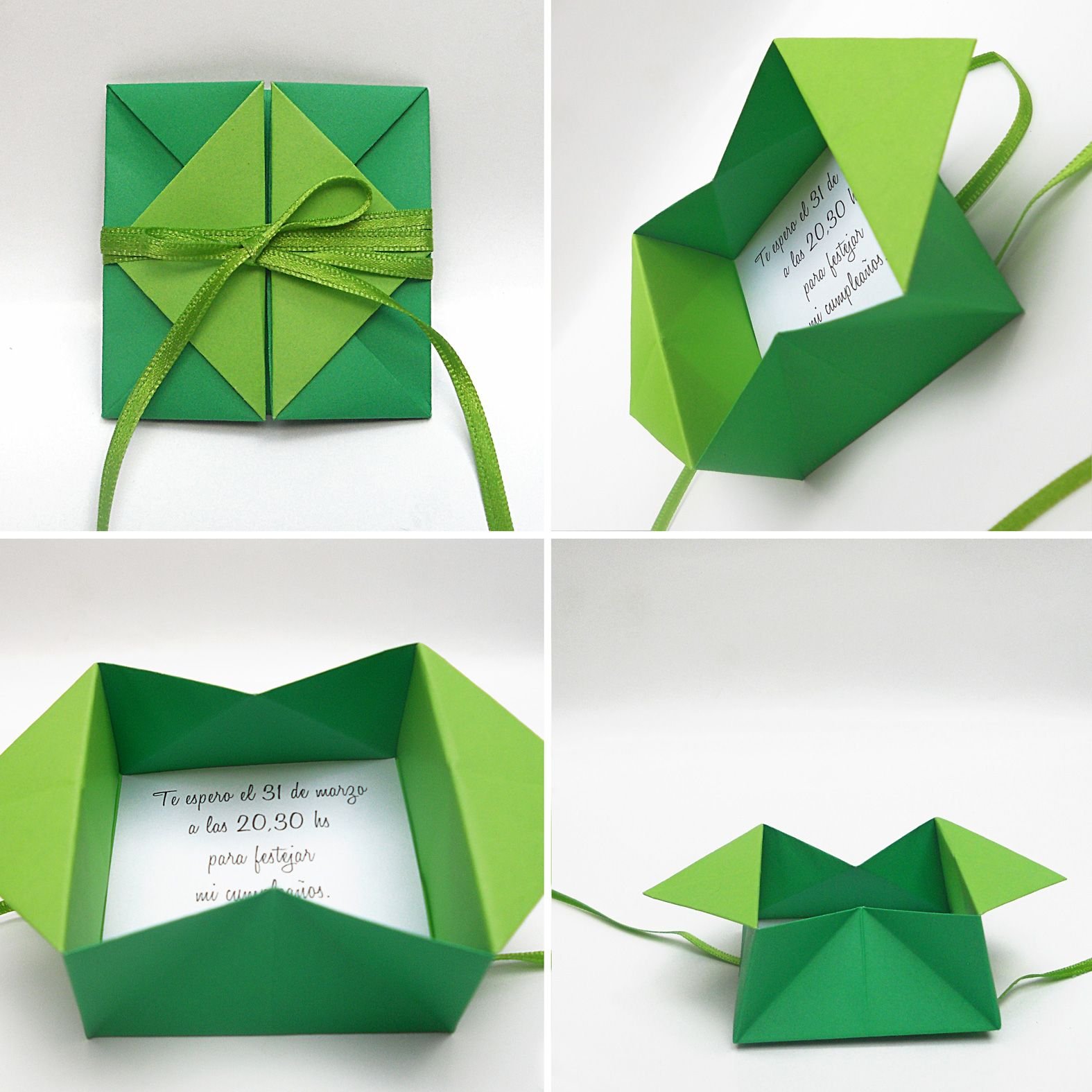 Как сделать оригами на день рождения маме, папе или бабушке