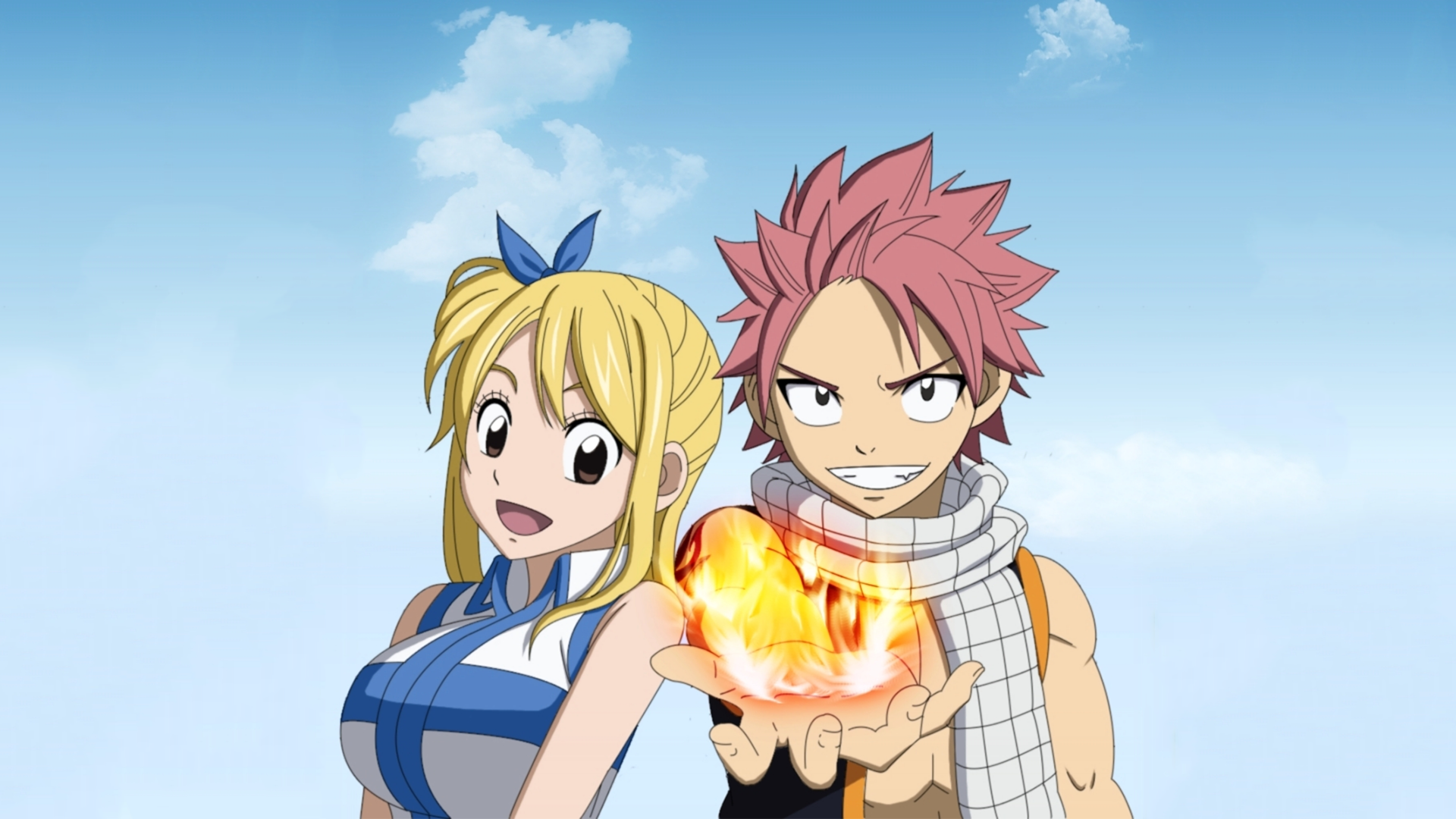 Fairy tail на русский. Хвост феи Нацу и Люси. Fairy Tail Lucy and Natsu. Хвост феи Нацу.