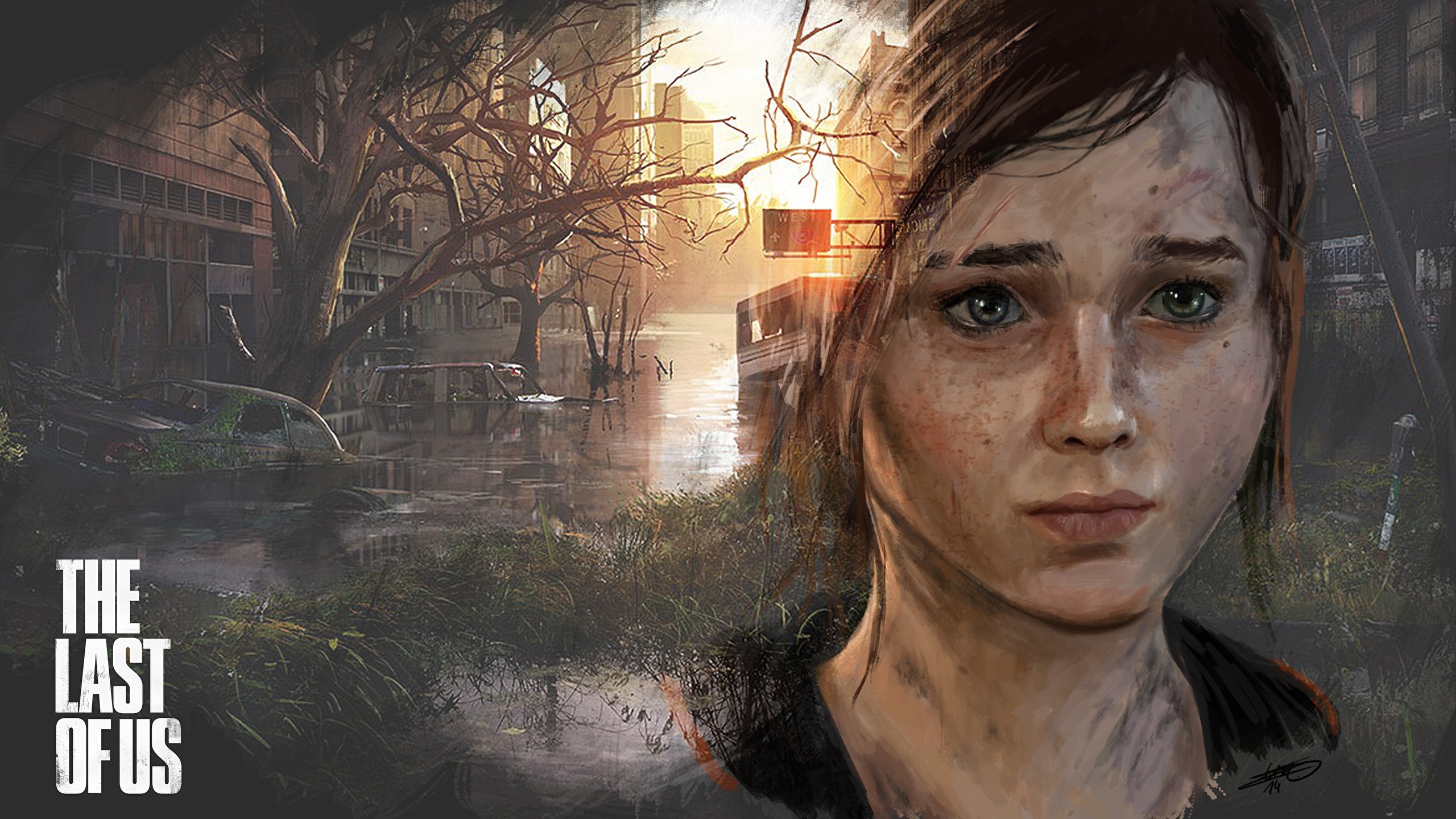 Papeis de parede 640x960 The Last of Us Arqueiros Ellie Arco arma