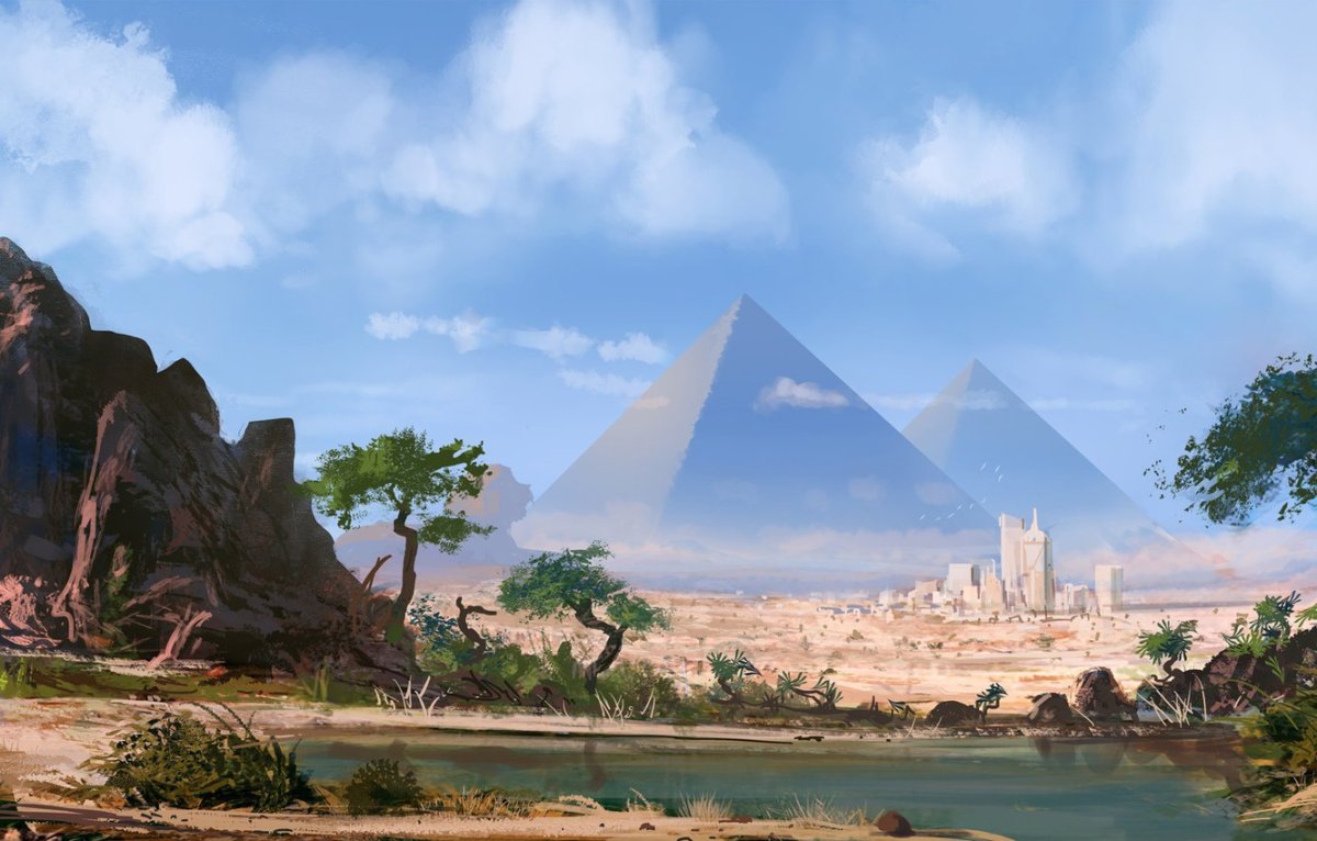 Древний Египет арты