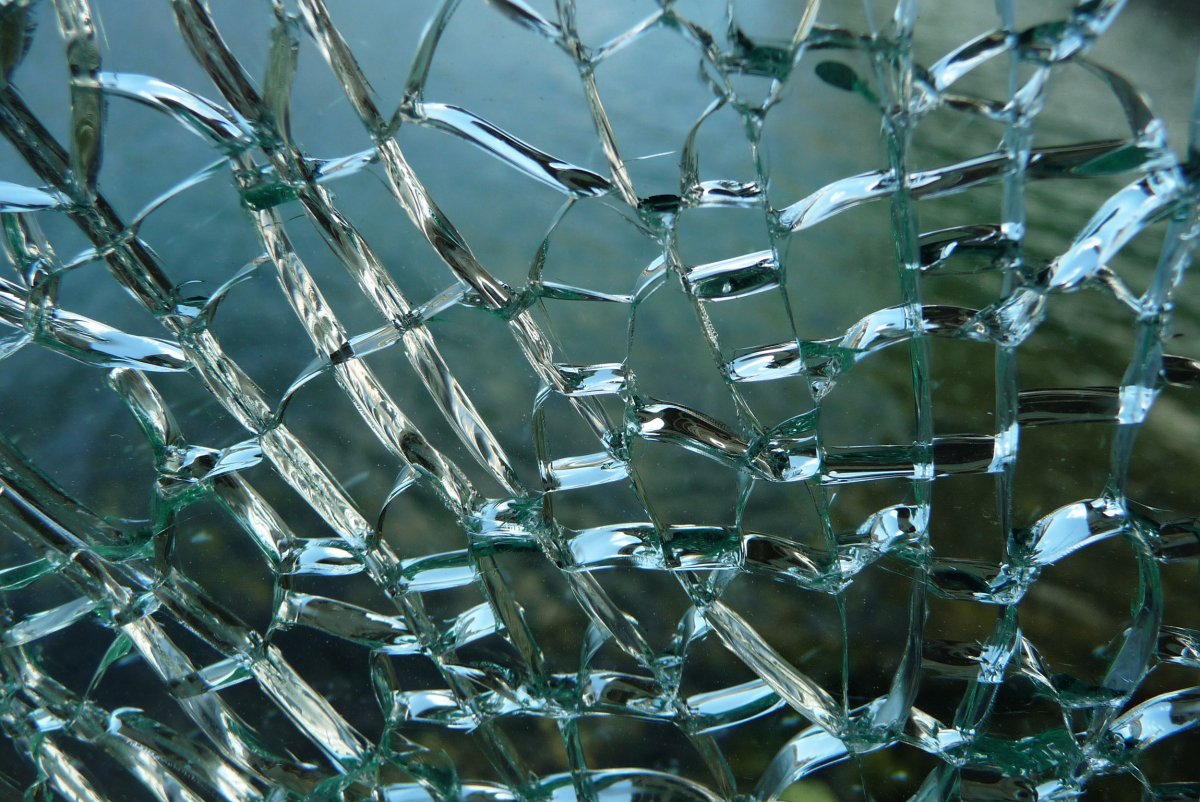 Текстура прозрачного стекла