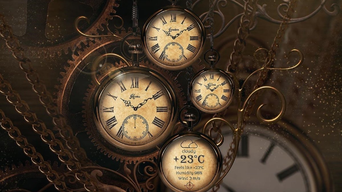 Текстура часов старинных