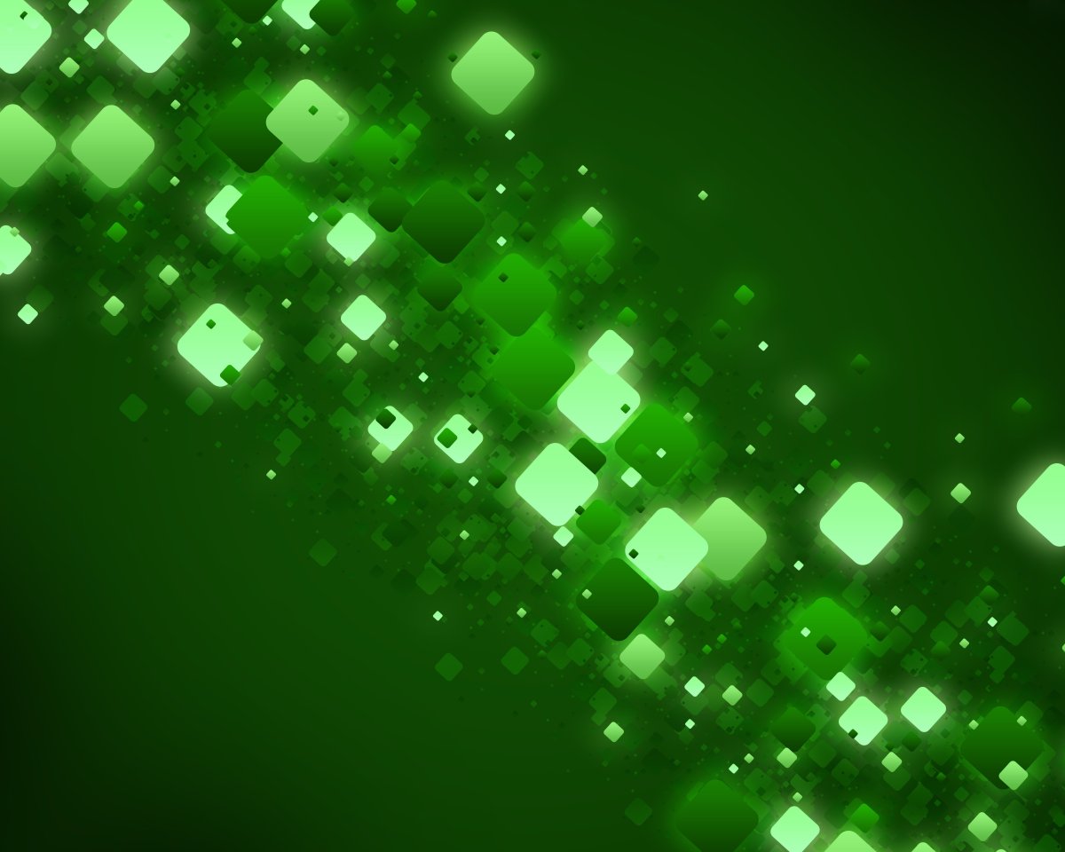 Зеленые квадраты абстракция