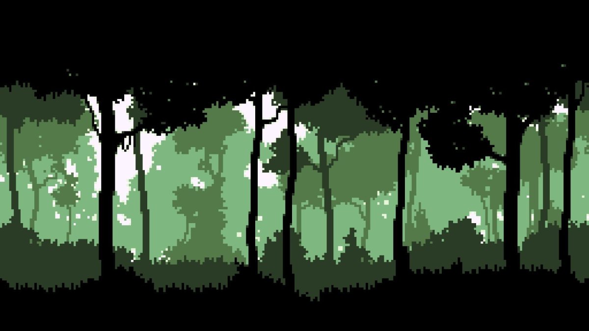 Пиксельный фон лес - 68 фото
