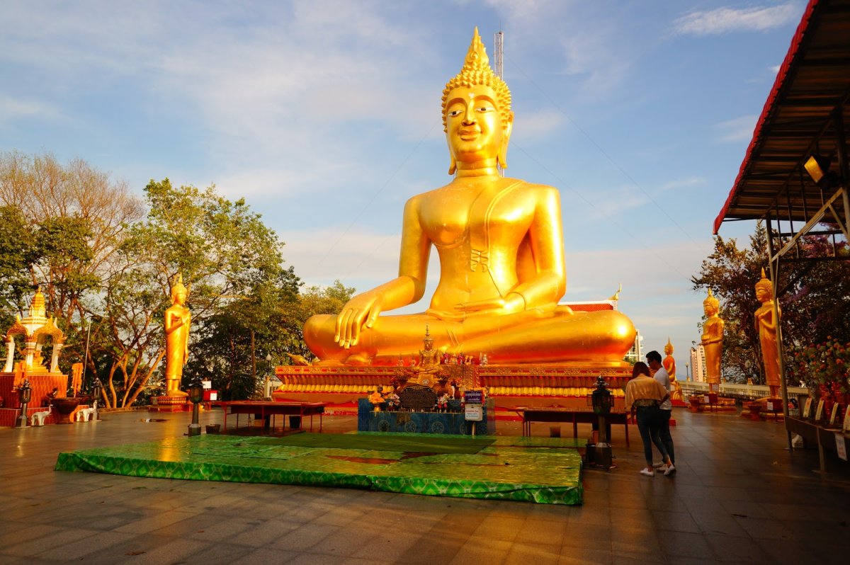 Храм золотого Будды в Паттайе