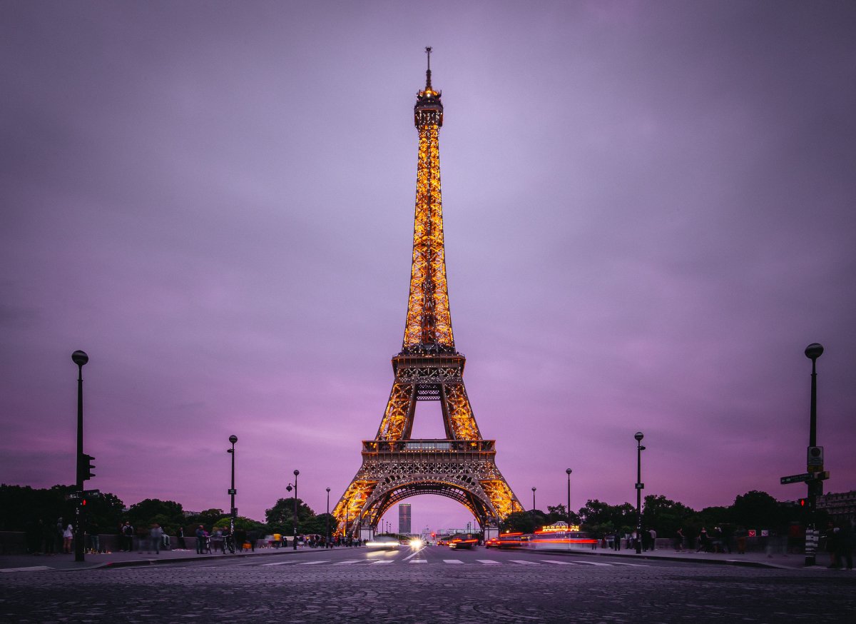 Париж ночью - 84 фото