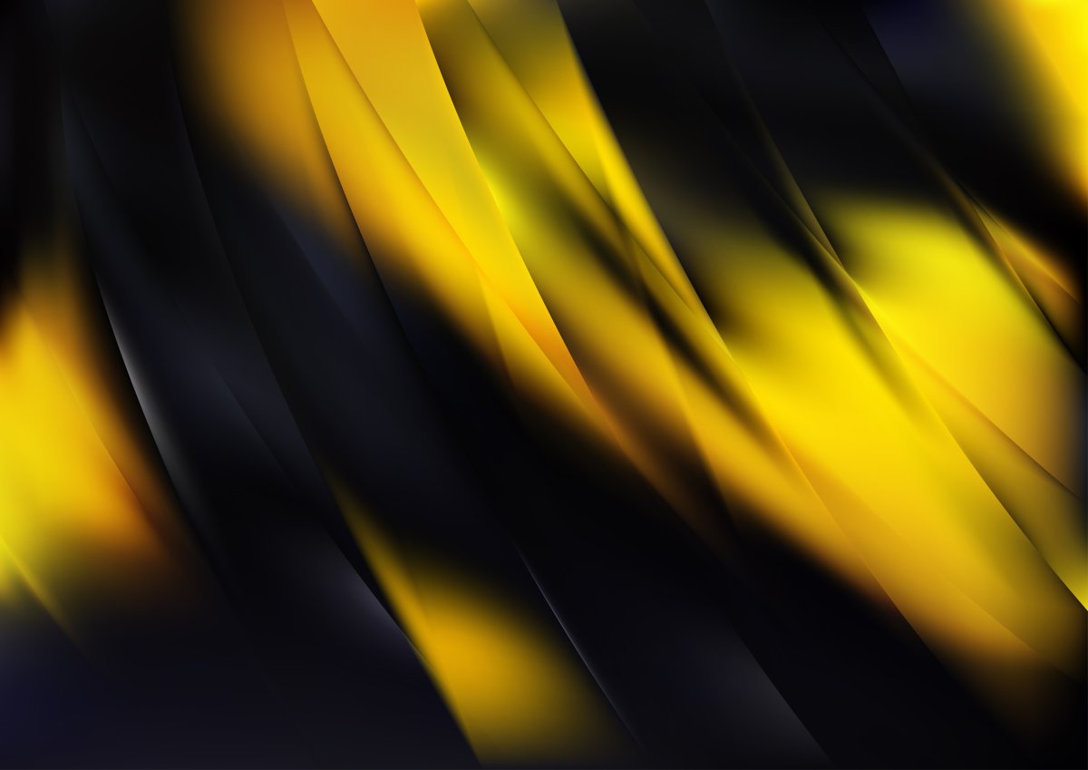 Черно желтый фон абстракция - 77 фото