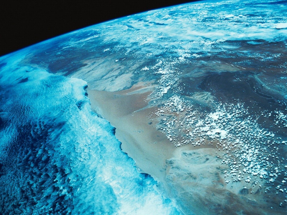 Океаны земли с космоса