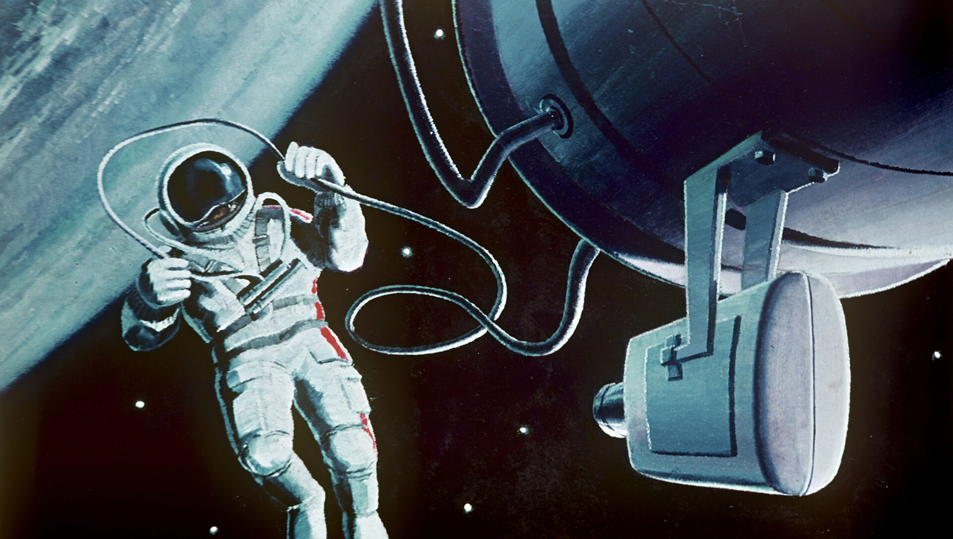 Первый выход человека в космос дата. Леонов космонавт. Космонавт Леонов в открытом космосе. Выход человека в открытый космос Леонов.