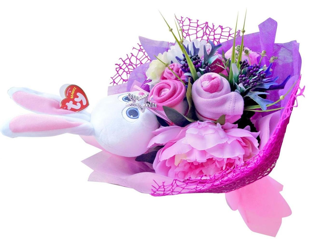 букеты из цветов для девочек на день рождения