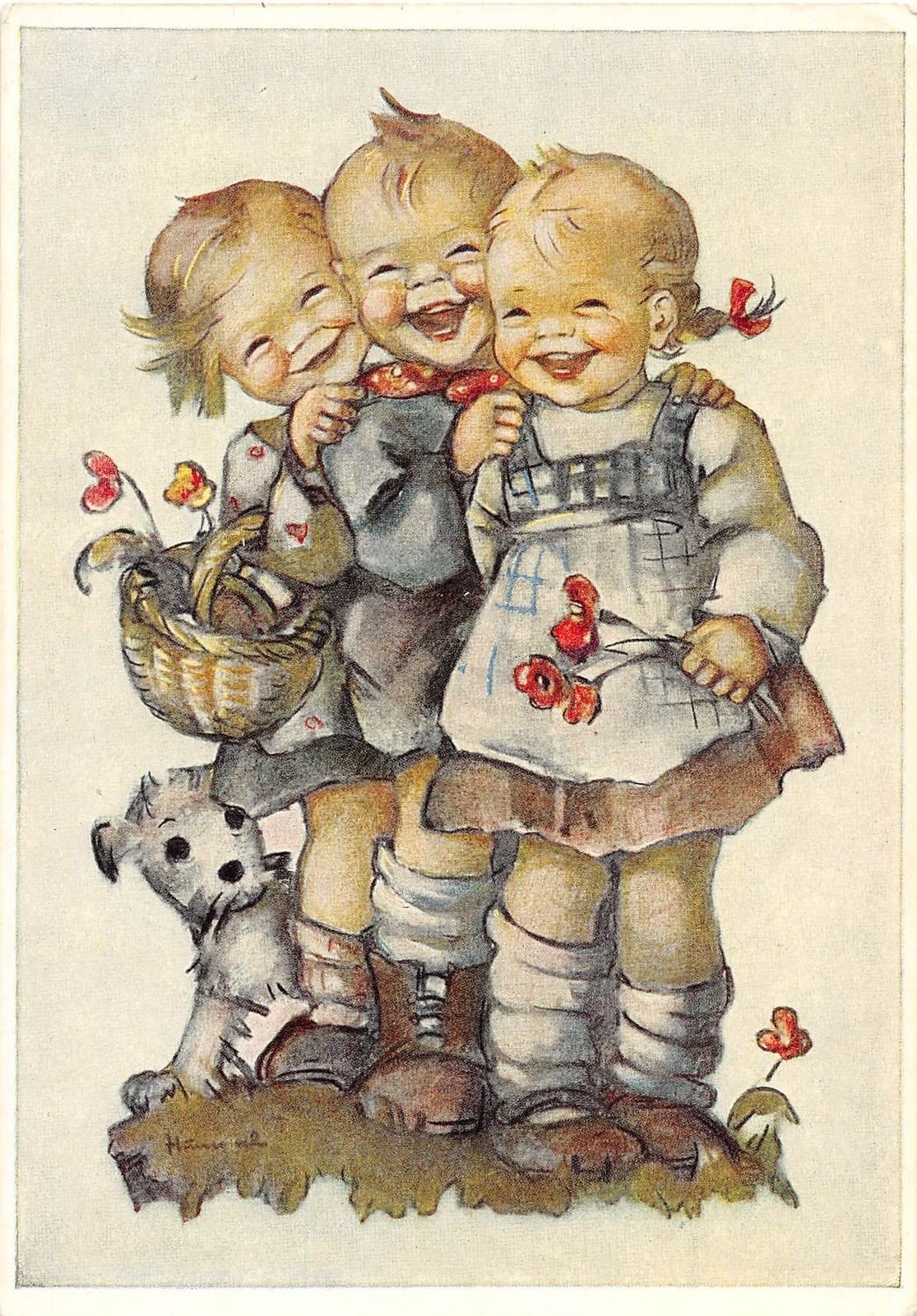 Старые немецкие открытки (1910-1950 гг.)