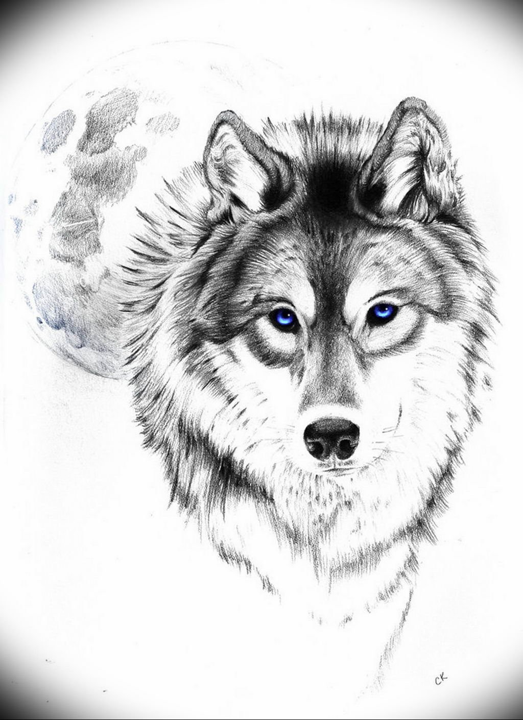 Значение татуировки белый волк