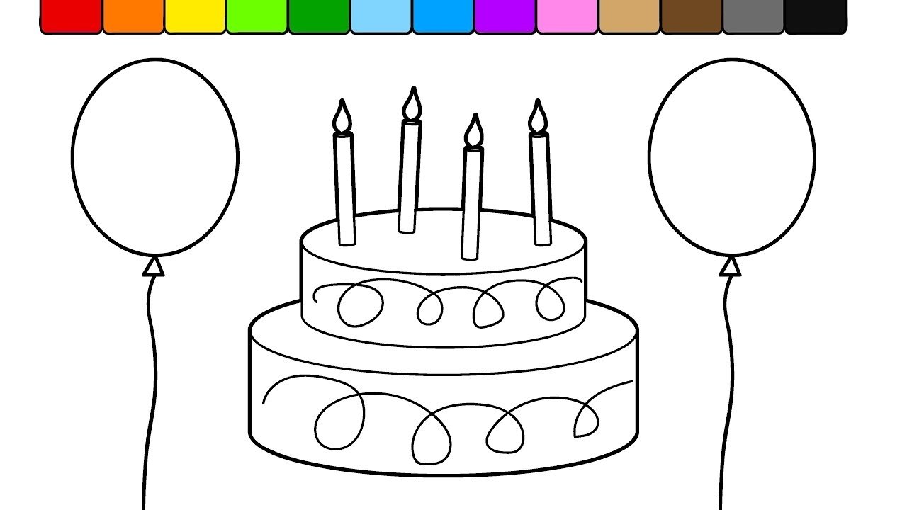 Рисунок с днем рождения карандашом (17 фото) 🔥 Прикольные картинки и юмор
