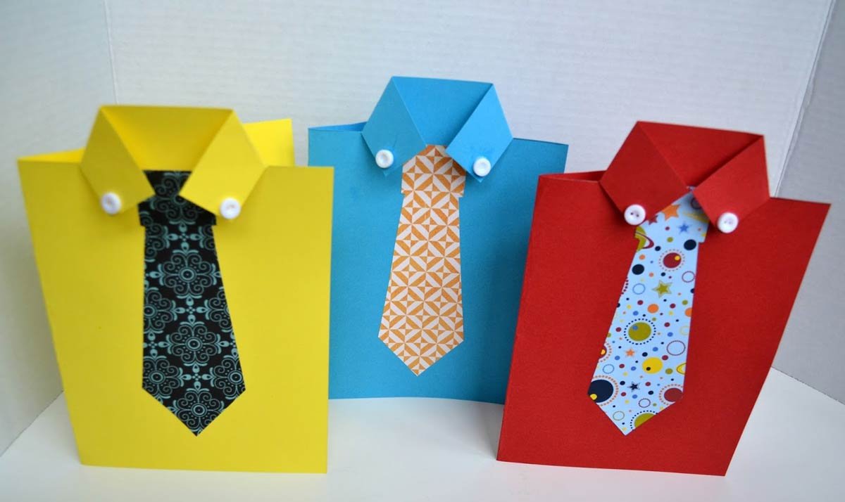 Очень «мужские» оригами для папы