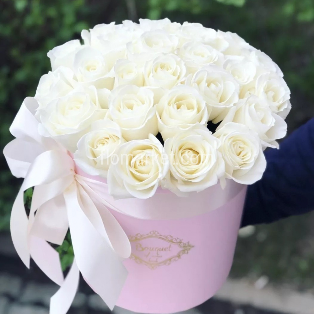 Букет из 37 белых роз - купить сегодня по цене руб. с бесплатной доставкой в Москве