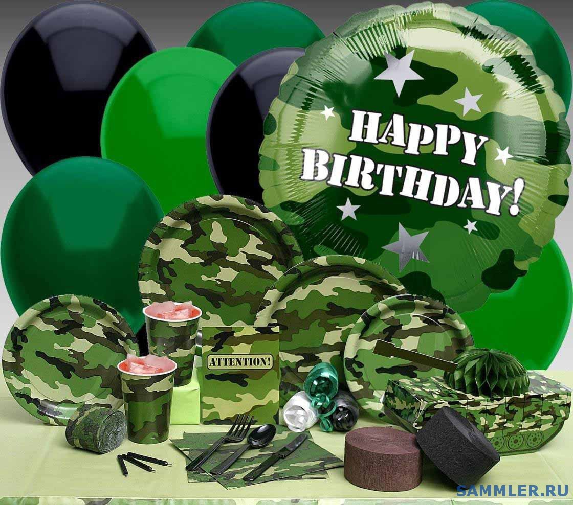 Смешной кот поздравляет мужчину танкиста с днем рождения!