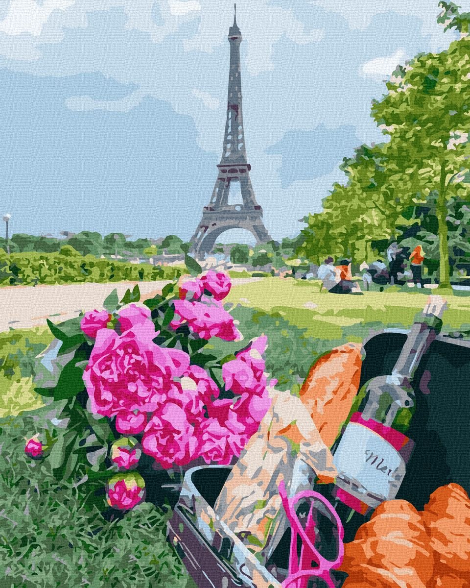 Роза утро Парижа