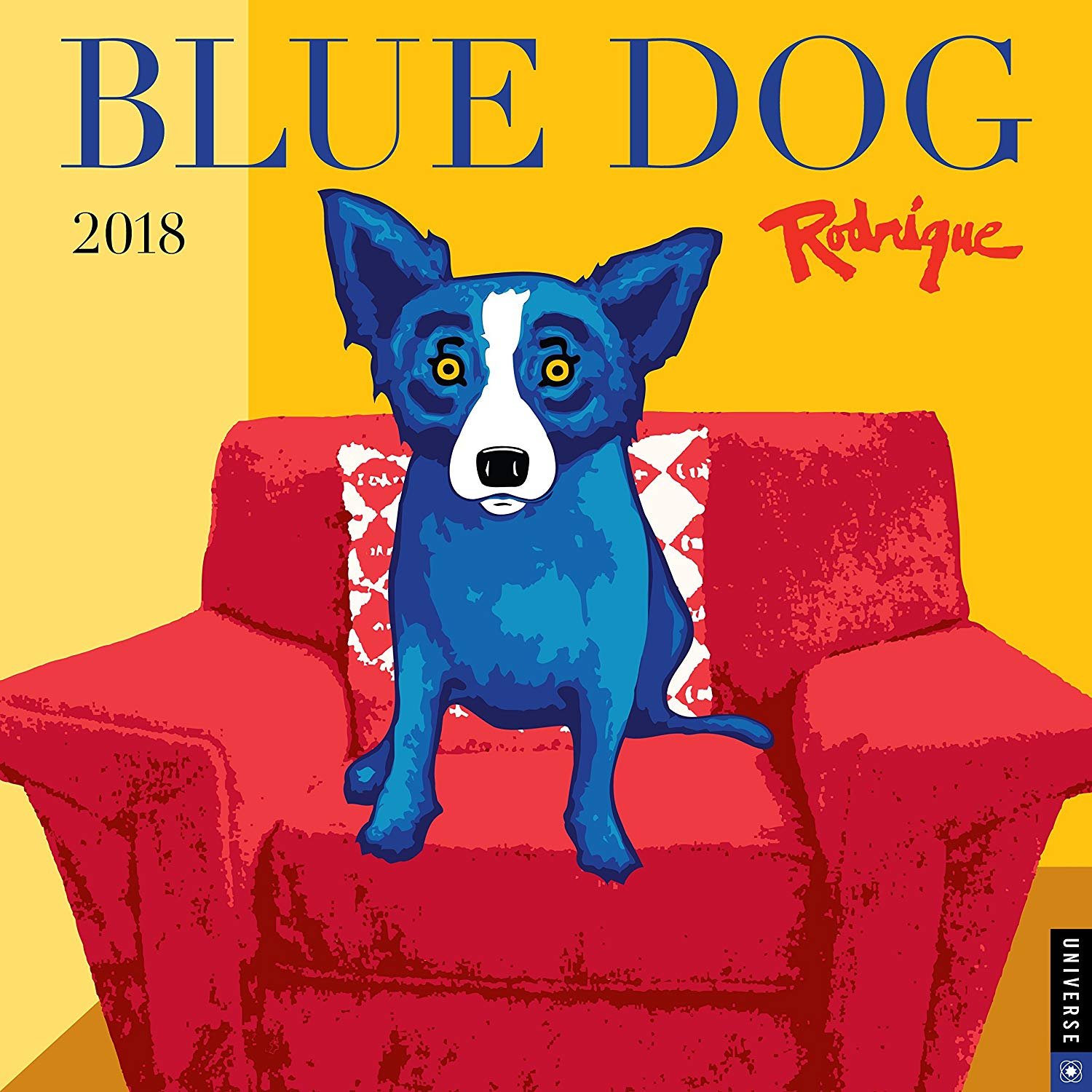 Джордж собака. Blue Dog.