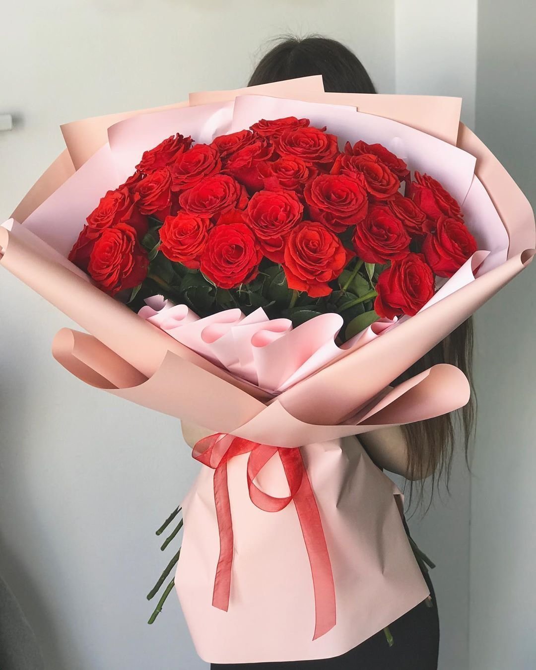 Розы для любимой девушки