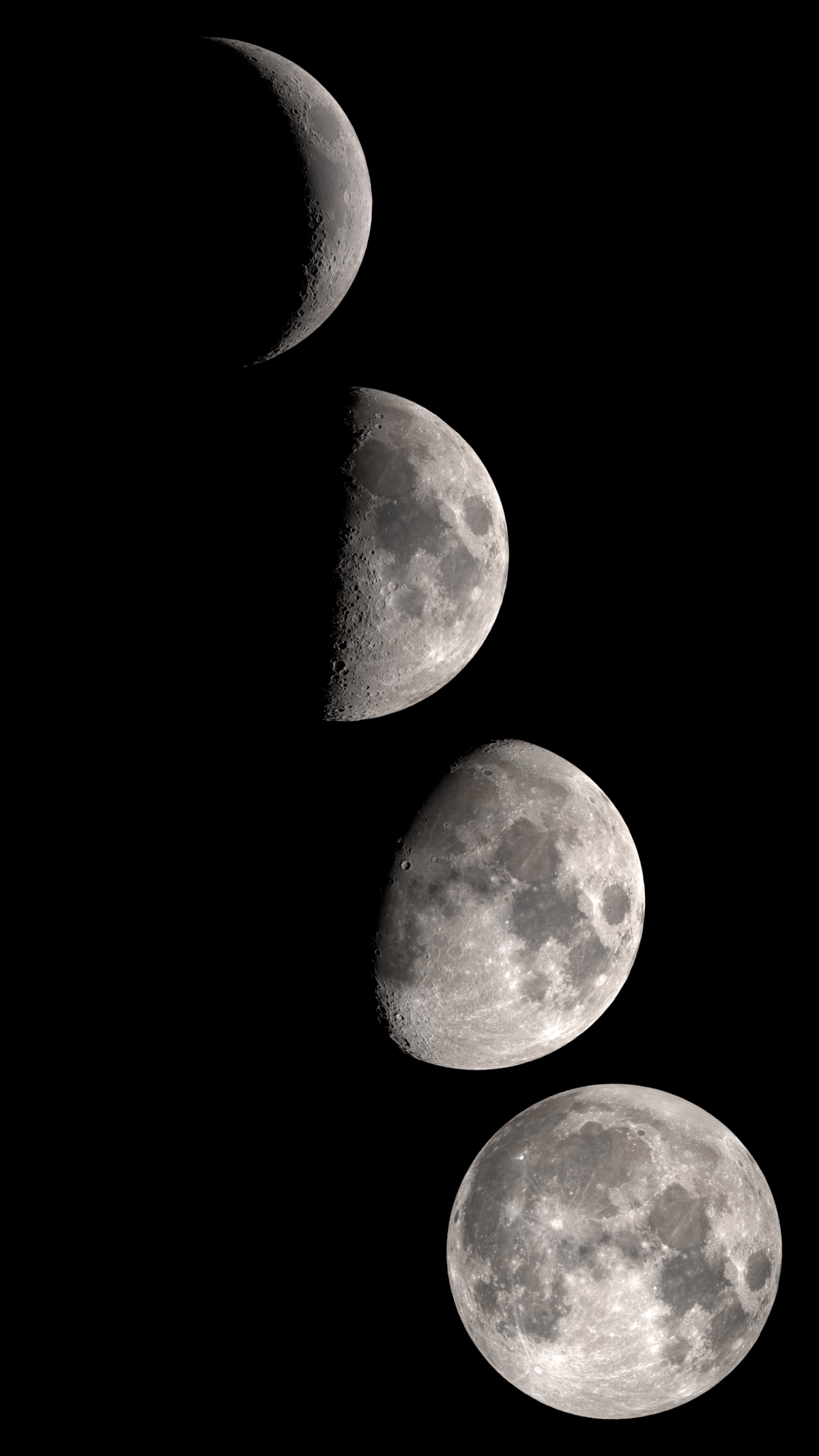 Обои на телефон Луна - 70 фото