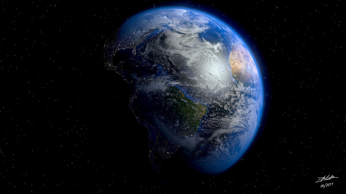 Земля из космоса на рабочий стол - 70 фото