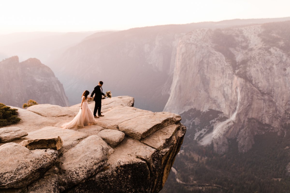 Свадьба на вершине горы