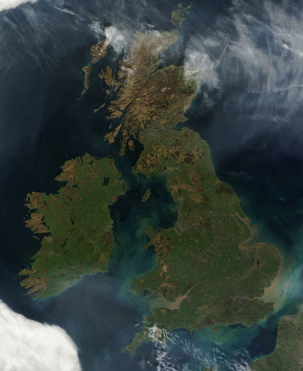Великобритания из космоса - 67 фото