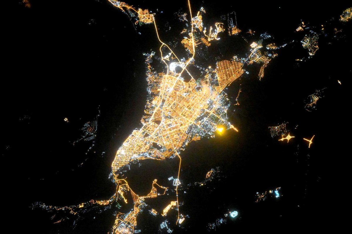 Снимок Самары из космоса