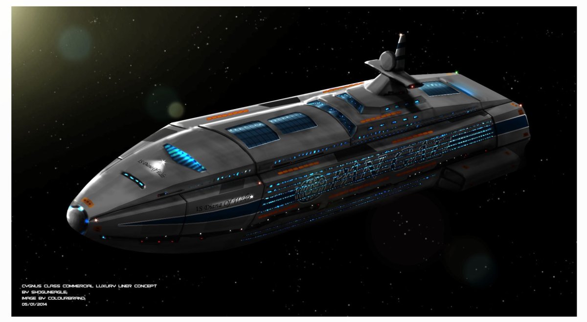 Пассажирский космический корабль будущего