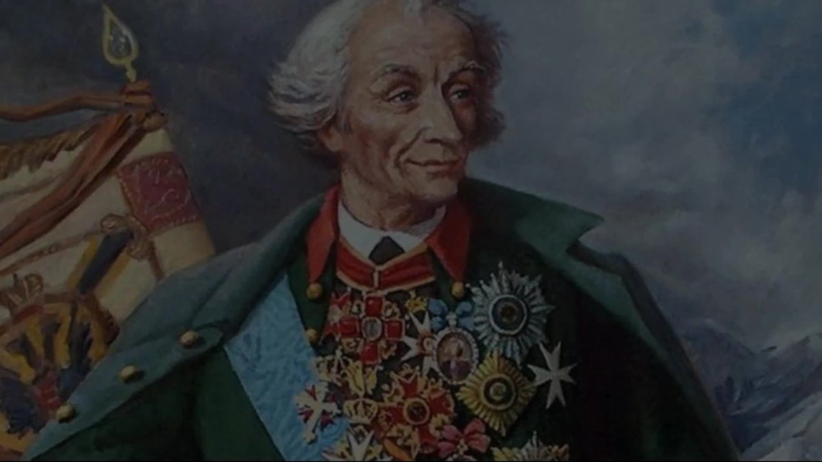 Суворов портрет карандашом