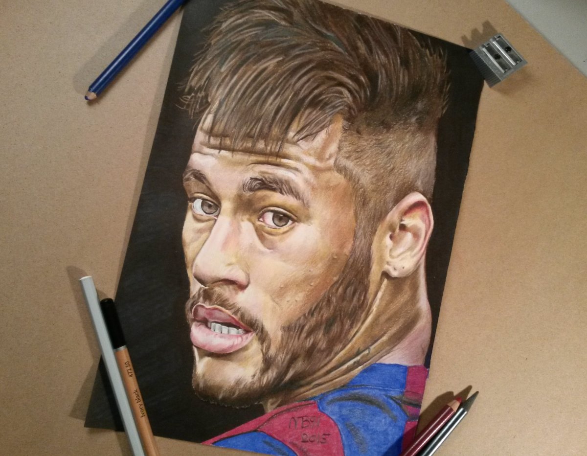 How to Draw Neymar