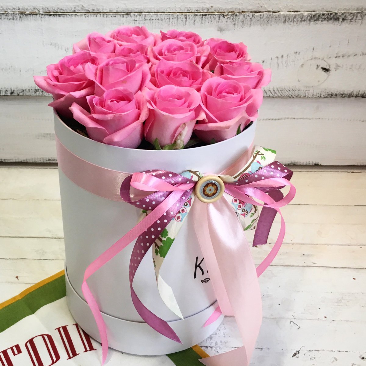 Букет розового цвета