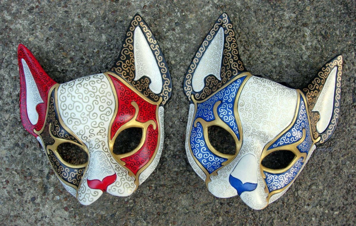 Маска папье маше кошка. Необычные маскарадные маски. Маскарадные маски животных. Маска венецианская. Карнавальные маски в виде животных.