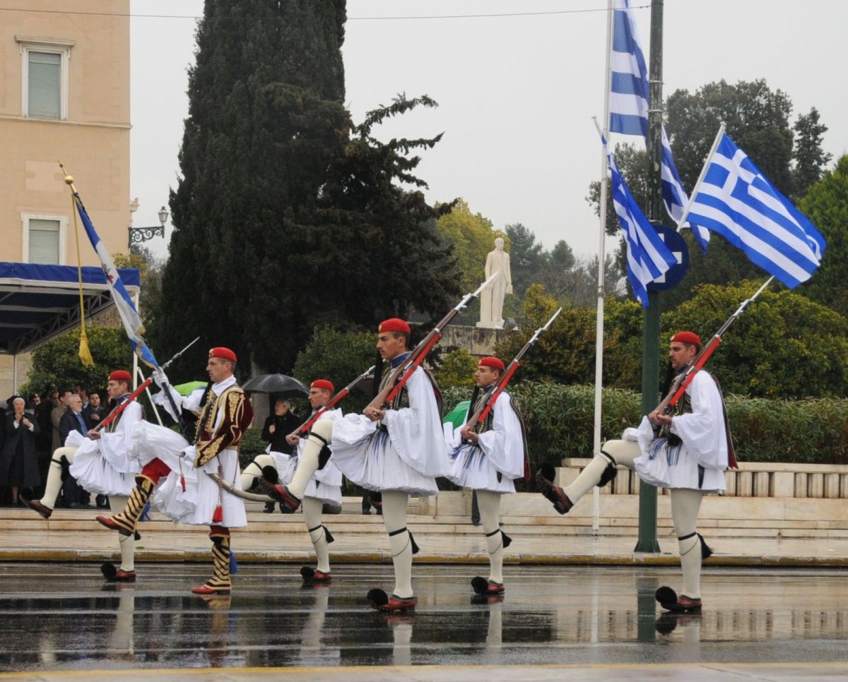 Флаг королевства Греции