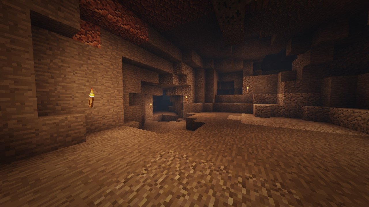 Minecraft cave. Майнкрафт 