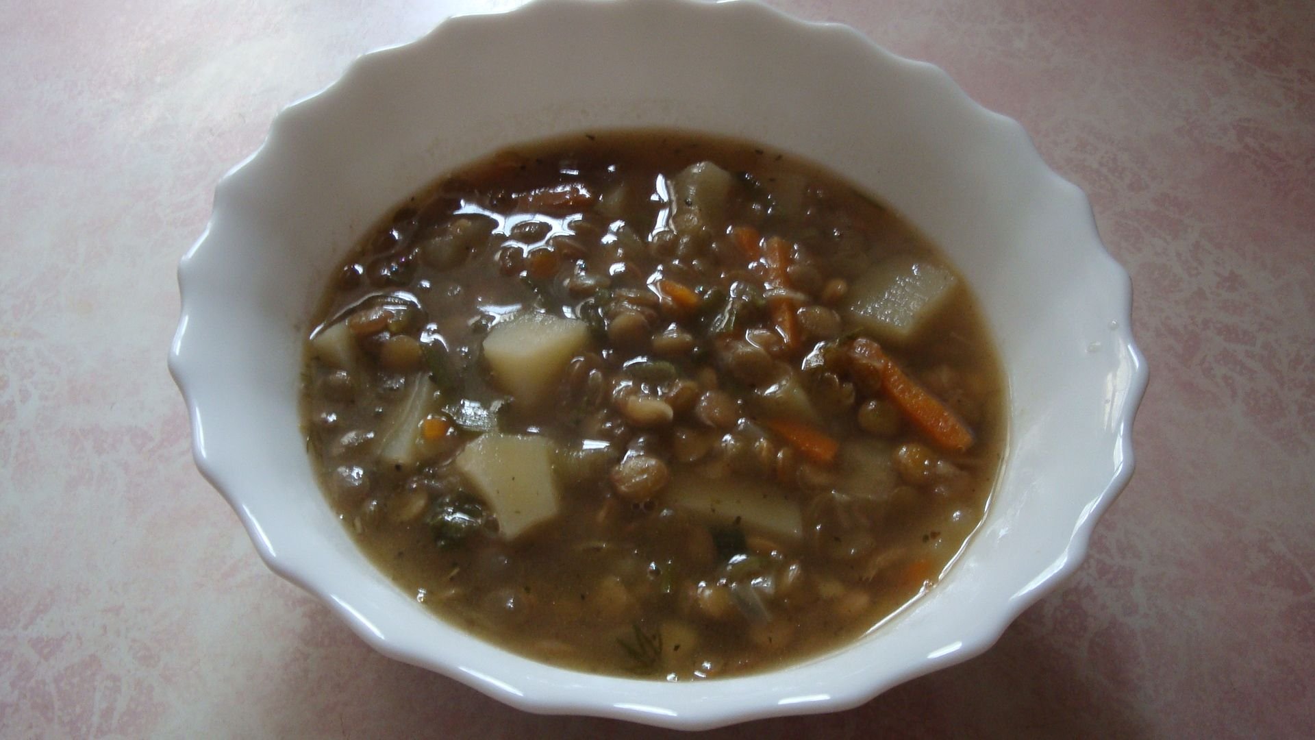 Суп из зеленой чечевицы рецепт классический